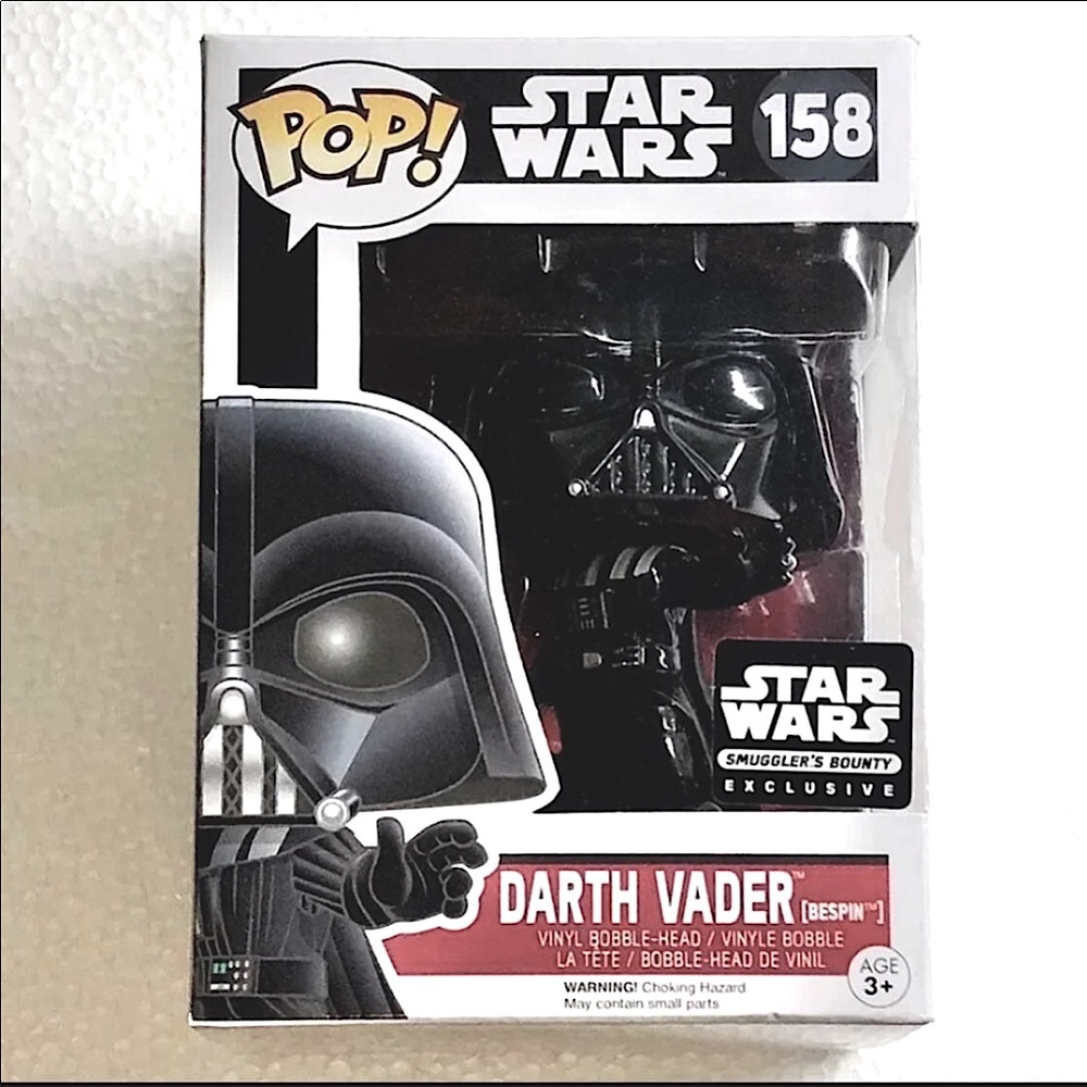 Darth Vader Bespin SB Collectors Funko Pop Bobble-Head Toy